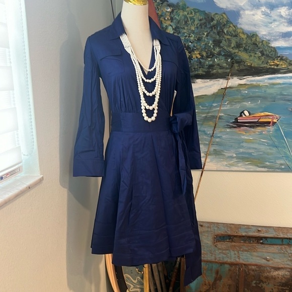 Diane Von Furstenberg, Rosina Wrap Dress, Excellent Condition, Size 8 - Picture 9 of 11